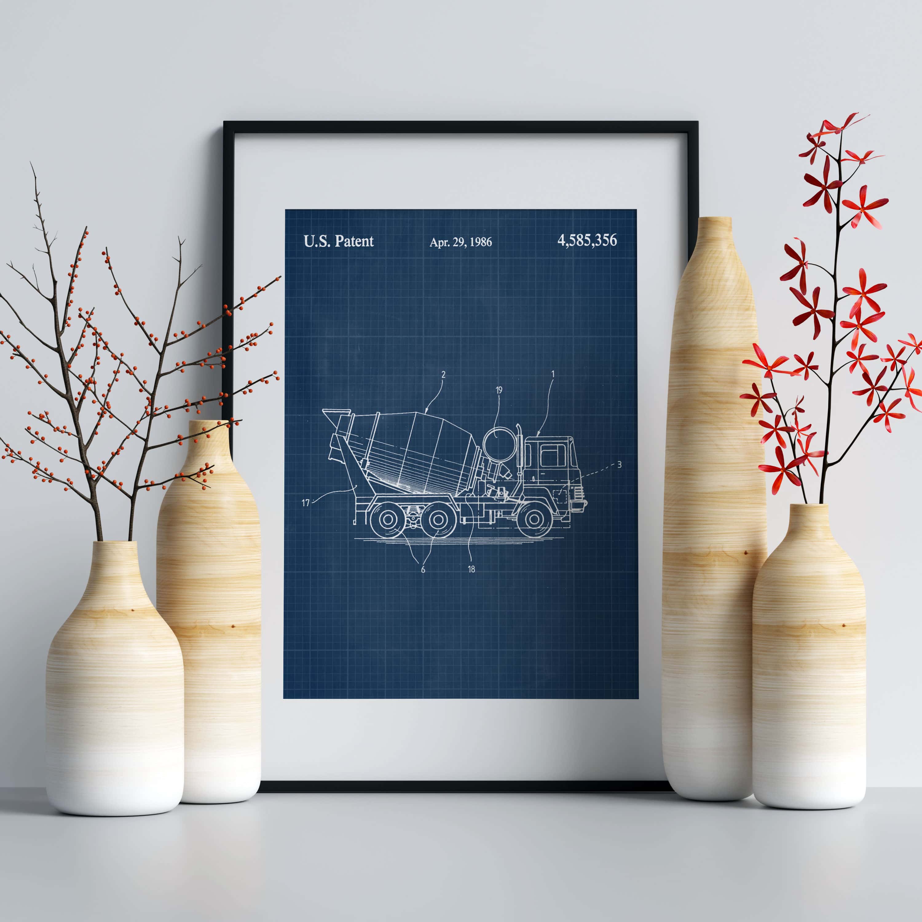 Printable Download: Construction Dump Truck Patent - Image 8