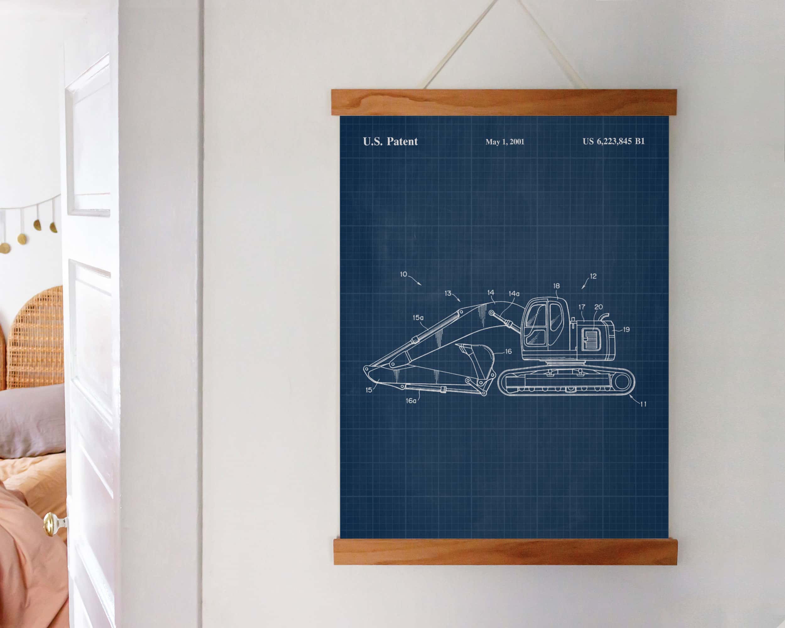 Printable Download: Construction Excavator Patent - Image 15