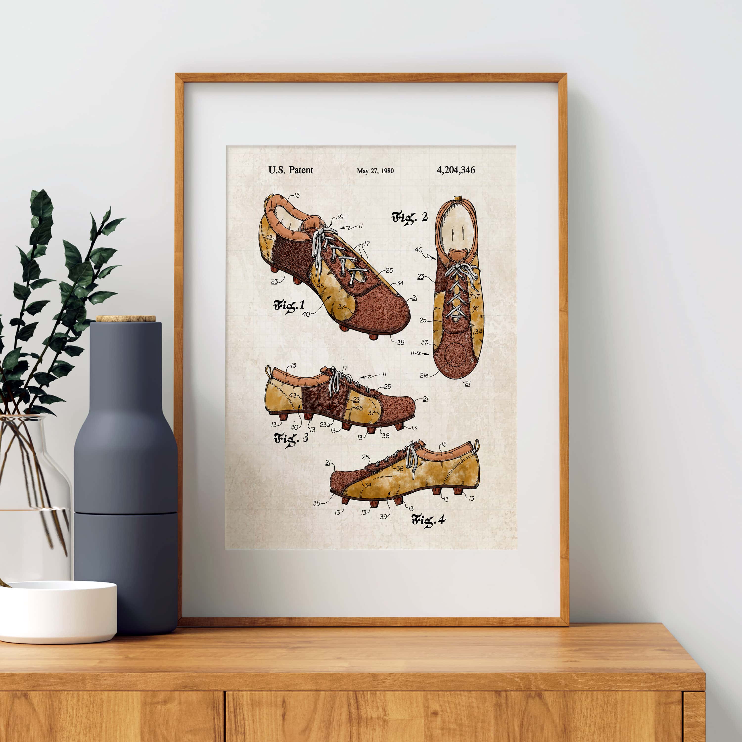 Printable Download: Vintage Soccer Patents Set - Image 5