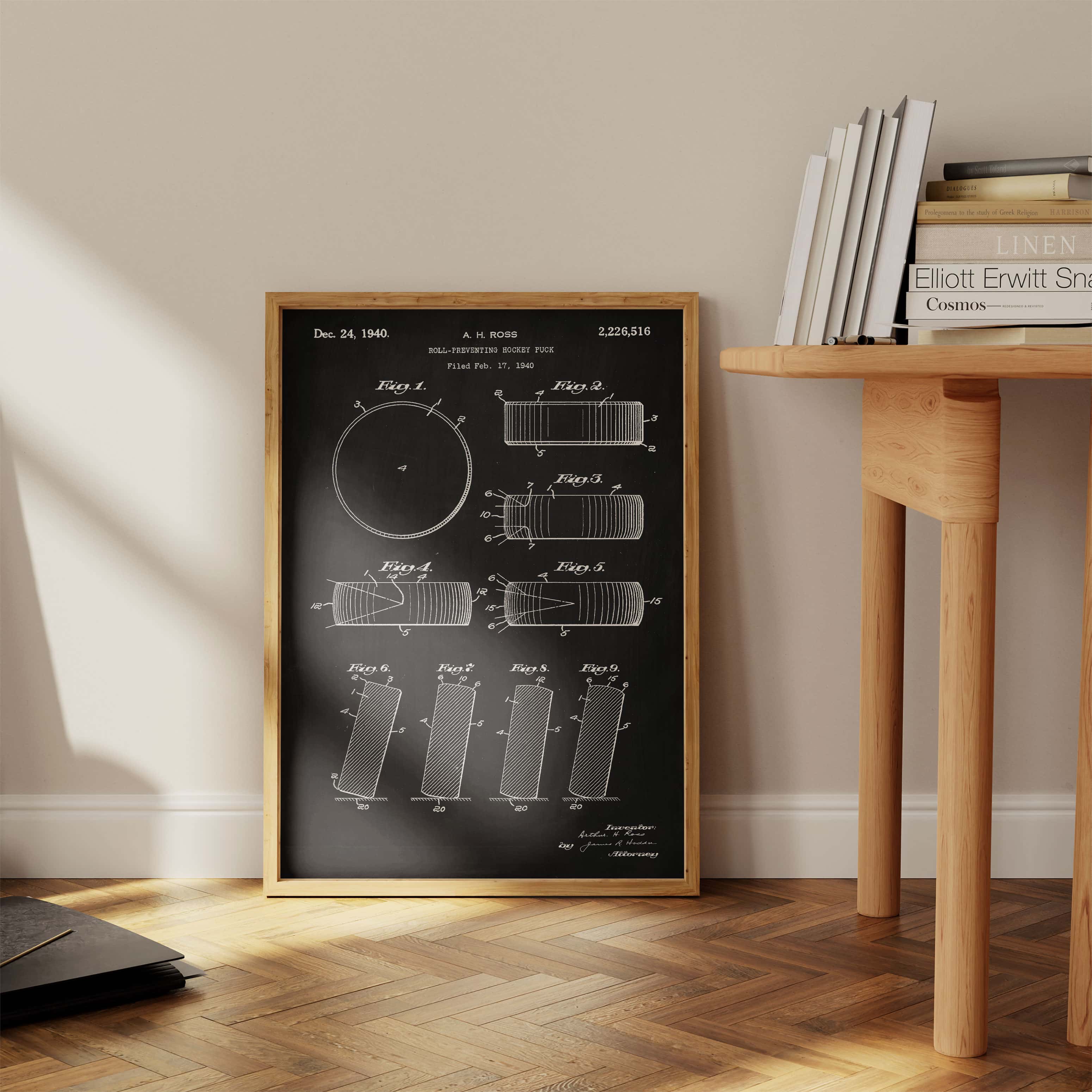 Printable Download: Vintage Hockey Patents Set - Image 5